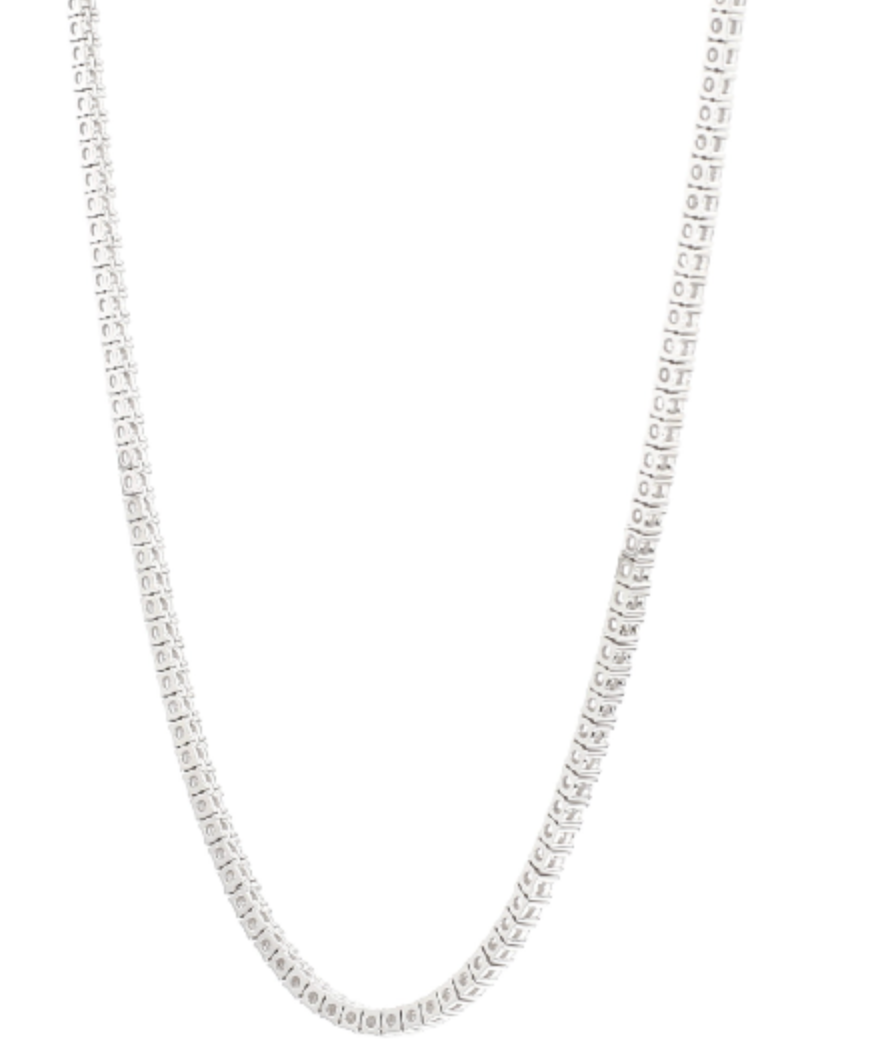 Tennis Necklace EF VS 14k/WG