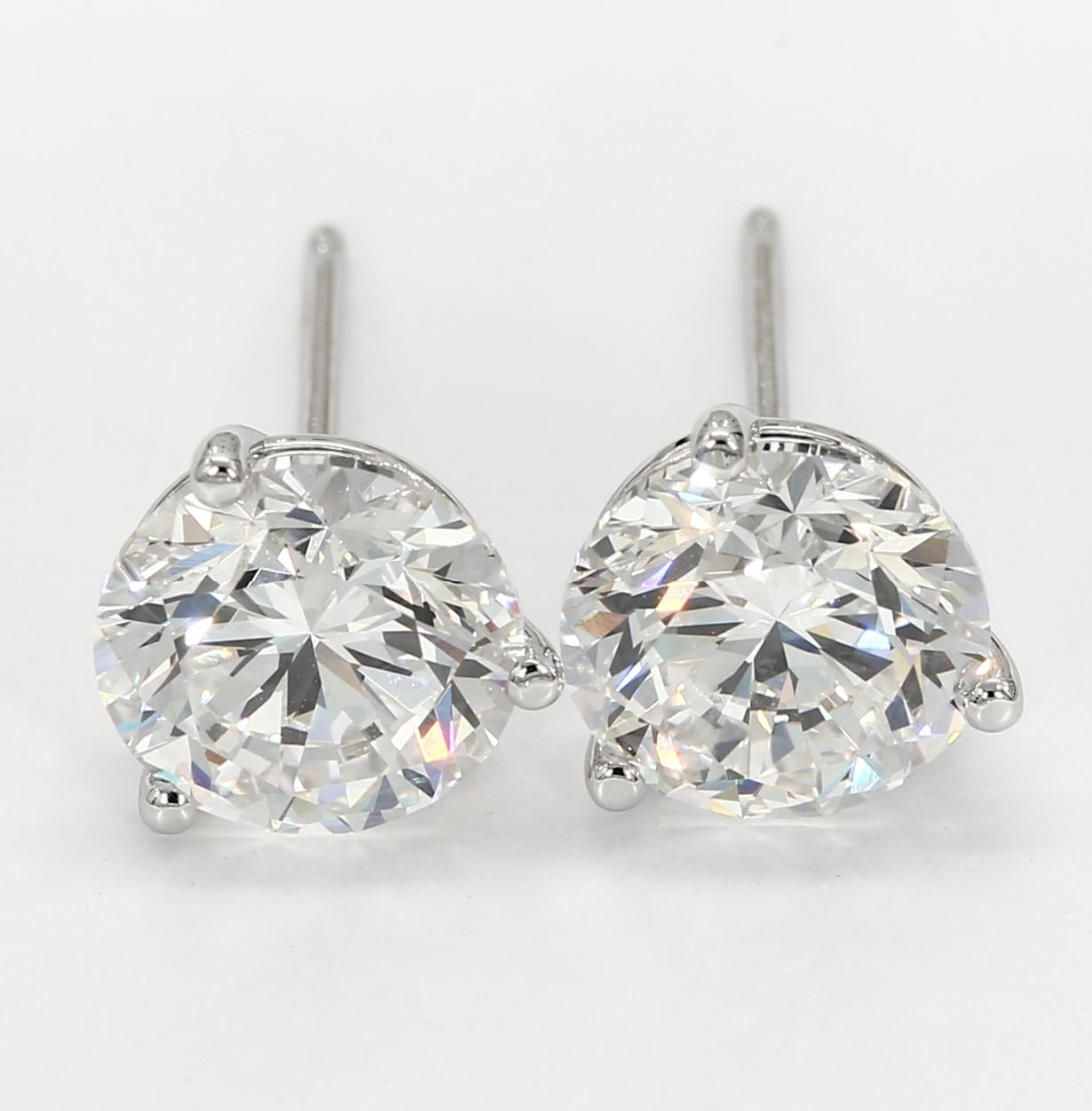 Martini Earrings EF VS 14k/WG Pushbacks