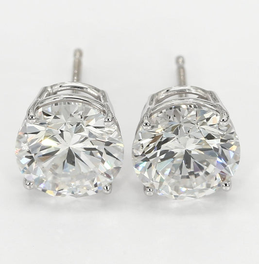 Basket Earrings EF VS 14k/WG Pushbacks