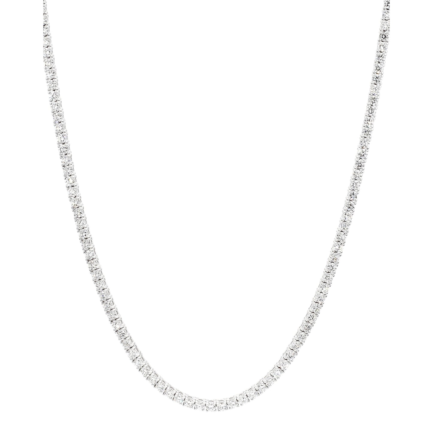 Tennis Necklace EF VS 14k/WG - 16 Inches