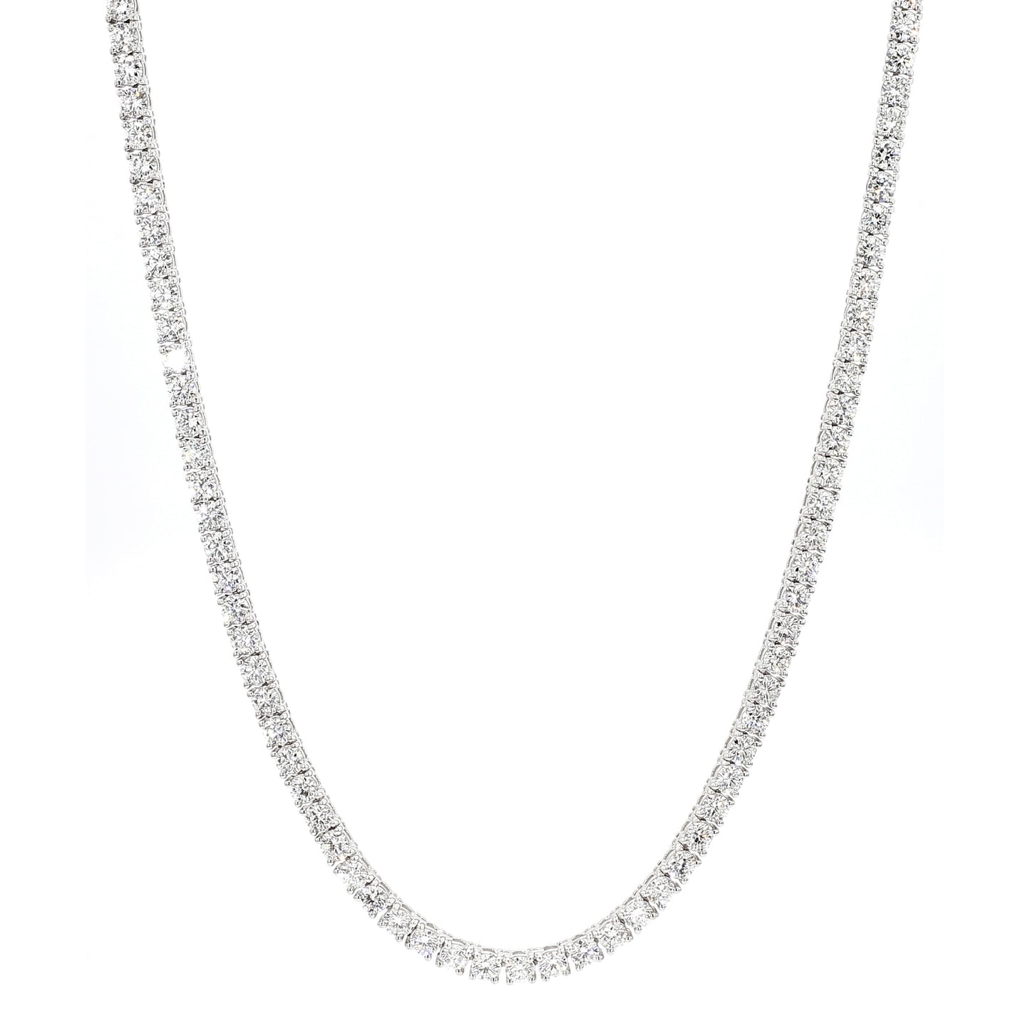 Tennis Necklace EF VS 14k/WG - 16 Inches